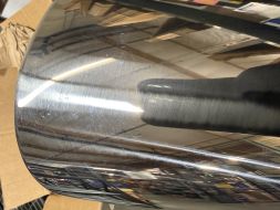 Sinister Diesel Dual Wall Exhaust Tip W/ Angle Cut 5" to 7" Polished (Blemish)